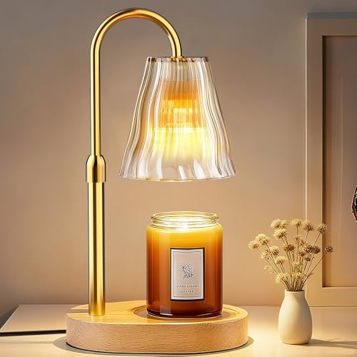 Luxmore Candle Warmer Lamp with Timer Dimmer, Birthday Gifts for Women Mom Friend Sister, House Warming Gifts New Home Dec...