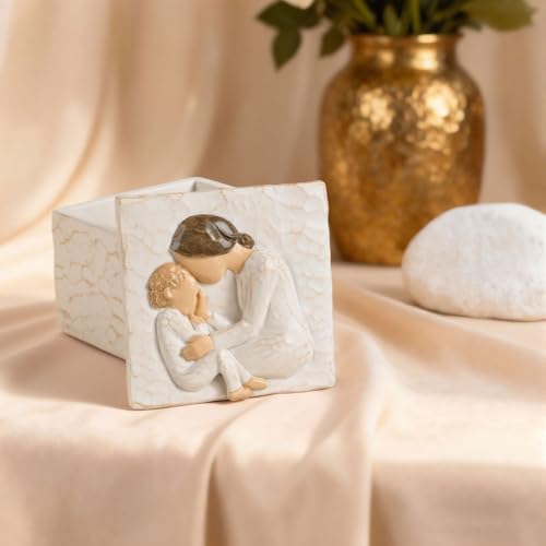 QIANLING Gifts for Mom - New Mother Keepsake Box, First Time Mom Gift, Mother’s Day & Birthday Gifts for Mother, Sculpted ...