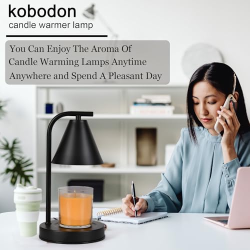 Candle Warmer Lamp, Electric Candle Lamp Warmer Gifts for Mom Women House Warming Gifts New Home Bedroom Decor Dimmable Wa...