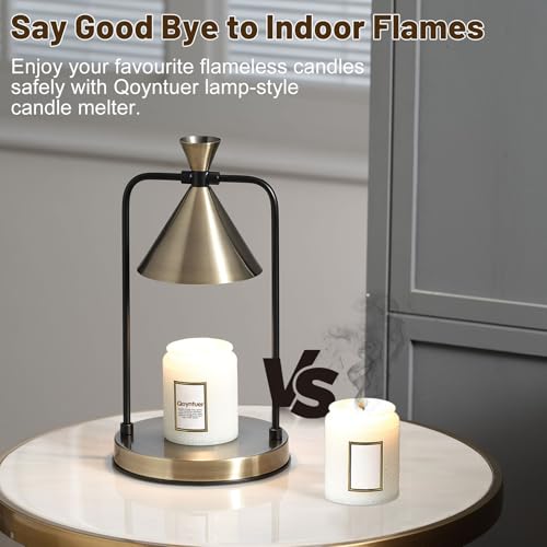Qoyntuer Candle Warmer Lamp with Timer Dimmer, Birthday Gifts for Women Mom, House Warming Gifts New Home Room Decor, Plu...