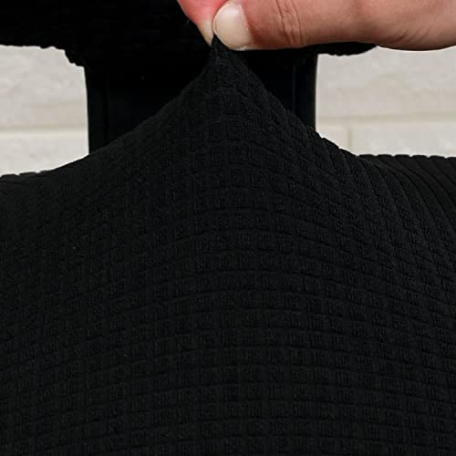 Yikko Office Chair Covers, Elastic Stretch Computer Chair Seat Slipcovers Super Fit Anti-dust Desk Seat Cover Spandex Remo...