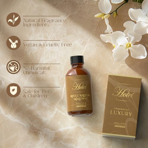 Hotel Diffuser Oil 4 Fl Oz (120ml), Inspired by The Ritz Carton Hotel - Luxury Hotel Essential Oil for Diffuser and Crafti...