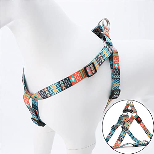 Dog Harness and Leash Set, Pretty Pattern No-Pull Pet Halter Puppy Vest Outdoor Easy Walk for Small Medium Large Breed Pug...