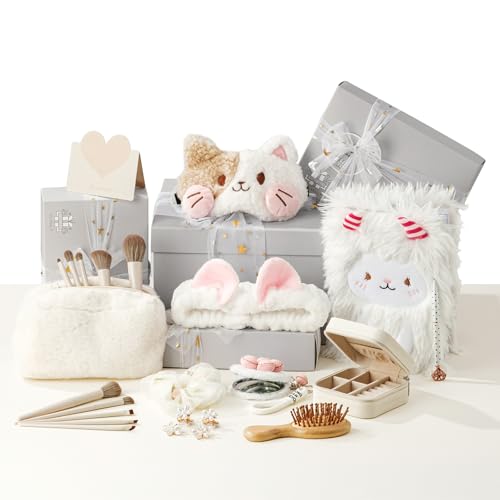 AOLRNALI Birthday Gift for Tween & Teen Girls, 8-Piece Secret Garden Gift Box Set for Christmas, Teen Girl Trendy Stuff, P...