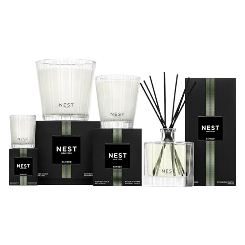 NEST New York Reed Diffuser Liquid Refill, Bamboo - 5.9 fl oz - Fragrance for Up to 90 Days - Flame Free