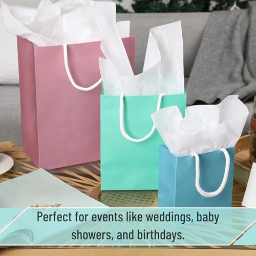 Mr. Pen- Paper Gift Bags with Handles, Assorted Sizes, 8 Pack, Ideal for Gifts, Weddings, Baby Showers, Birthdays, Shoppin...