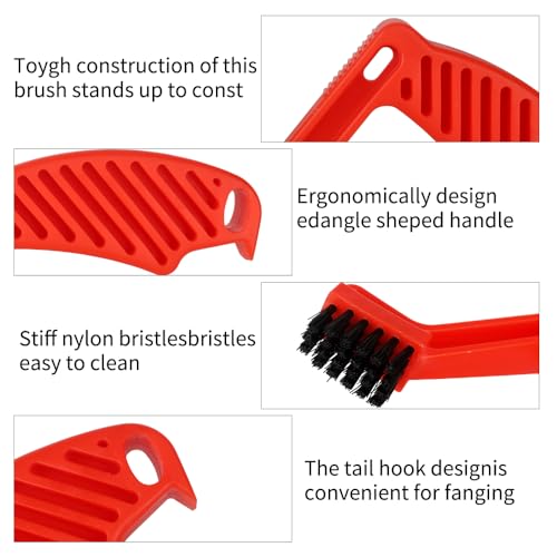 Lxngyi Wool Buffing Pad and Polishing Pad Cleaner Tool Set, Polishing Spur Tool Set, Foam Buffing Pad Conditioning Brush, ...