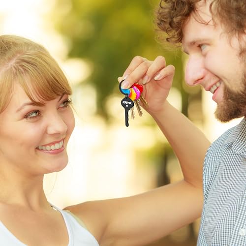 LEQIEC Couple Gifts Keychain My Person Love You Puzzle Piece Heart Keychain His Crazy Her Weirdo Valentines Day Him Boyfriend