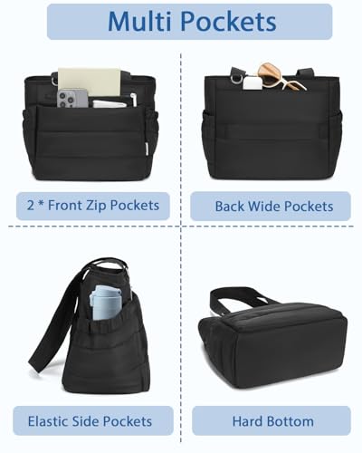 Lunch Box Tote Bag - Versatile Soft Insulated Lunchbox for Women - Lightweight Stylish Simple Lunch Pail Reusable Xlarge C...