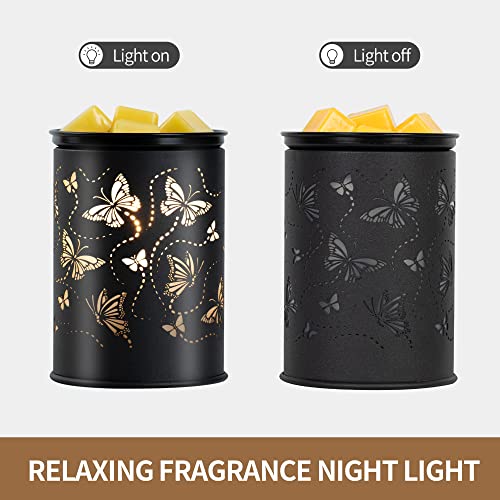 mocosa Wax Melt Warmer,Candle Warmer for Scented Metal Electric Wax Melter for Home Office Bedroom Gift & Decor for Mom Wo...