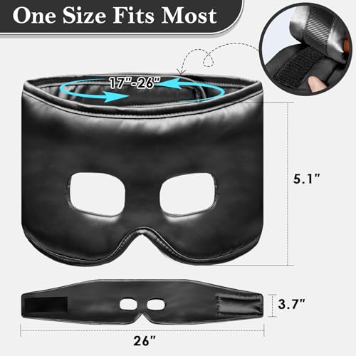 Thermorelief Sinus Mask, Heated Face Mask for Sinus Pressure, Migraine & Headache Relief, USB Corded Face Heating Pad with...