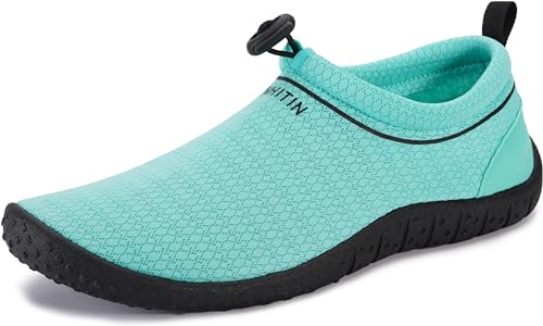 WHITIN Women's Multi-Purpose Feather Water Shoes + Thick Sole