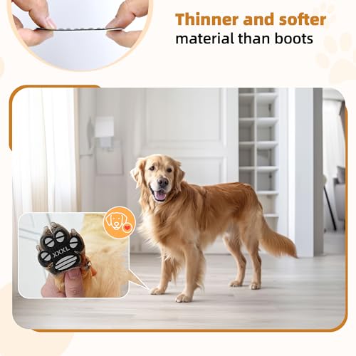 Anti-Slip Dog Paw Protector Pads for Senior Dogs, Dog Paw Adhesive Pads on Hardwood Floor,Senior Pets Essentials with Stro...