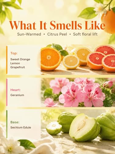Sunny Morning — A 100% Pure Essential Oil Blend Citrus-Bright Blend that Makes Your Space Feel Like You Just Opened the Cu...