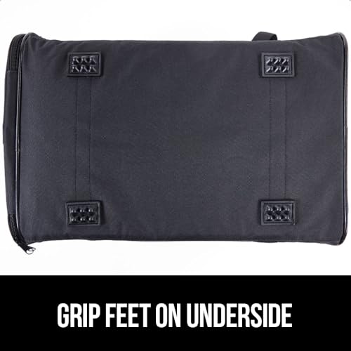 GORILLA GRIP Cat Carrier Travel Bag Up to 15 Lbs, Soft Collapsible Small Dog Carriers, Top and Side Entry Breathable Mesh,...