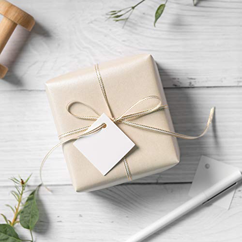 RUSPEPA Off White Matte Wrapping Paper - Solid Color Pearly - Lustre Paper, Off White Perfect for Wedding, Birthday, Chris...