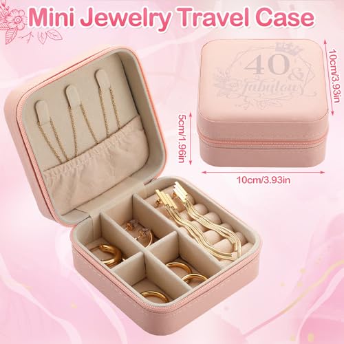 Tioncy 40th Birthday Gift Set for Women, 8 Pcs Birthday Gift Box Funny Baskets Ideas for 40 Years Old Women, Her, Female F...