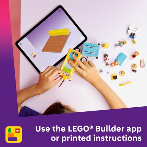 LEGO Friends Pet Accessories Van Building Toy for Girls & Boys - Pretend Play Set for Kids, Ages 6+ - W/Nova & Aliya Minid...