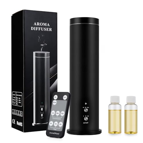 Waterless Scent Diffuser Starter Kit: 100ml Cordless Rechargeable APP Smart Remote Control - Aroma Aromatherapy Diffuser S...