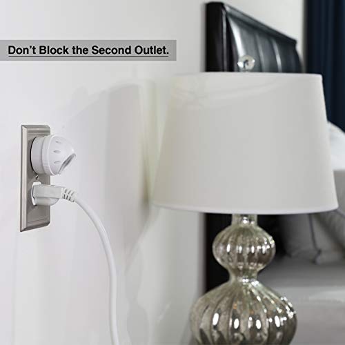 DEWENWILS Plug in Night Lights into Wall, Dusk to Dawn Sensor, 360° Rotating, Directional LED Nightlights for Kids, Nursy,...