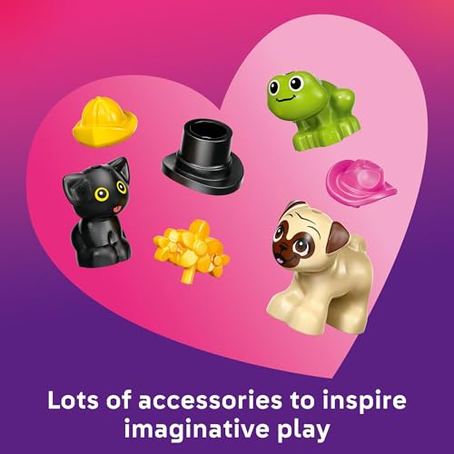 LEGO Friends Pet Accessories Van Building Toy for Girls & Boys - Pretend Play Set for Kids, Ages 6+ - W/Nova & Aliya Minid...