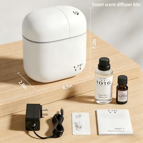 VT VERYSCENT TECH Waterless Essential Oil Diffuser 3000 Sq.Ft,Home Hotel Office Use,Cold Air Scent Machine,(Scent Kit 2*Fr...