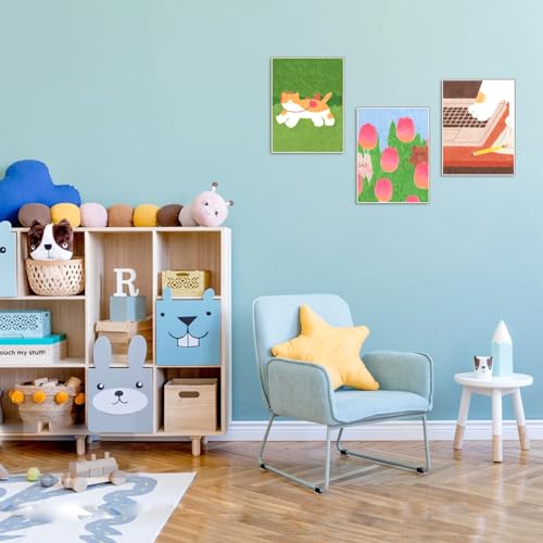 ESRICH Canvas Boards for Painting, 5 Pack Canvases for Painting 8x10 Cotton Primed Acid Free Blank Canvas Panels for Oil P...