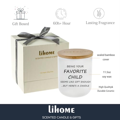 Mothers Day Gifts for Mom - 12 Scented Candles Set with Messages, Best Birthday, Christmas, Thanksgiving Gifts for Mom fro...