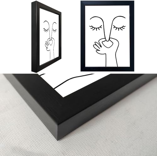 Black and White Bathroom Wall Decor Bad Smell Humorous Wall Art Funny Guest Toilet Picture Print Painting Modern Minimalis...