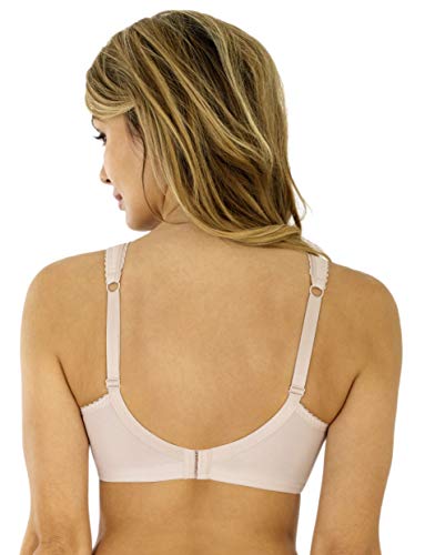 Rosme Plus Size Wireless Soft Bra Padded Straps Unpadded Lingerie Galla Black Beige White