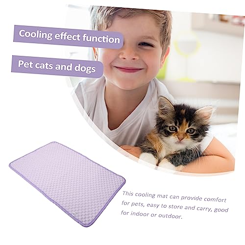 KESYOO Pet Cooling Mat for Dogs Cats Keep Cool in Summer Puppy Self Dog Cooling Mats for Kennel Crates and Beds Washable D...