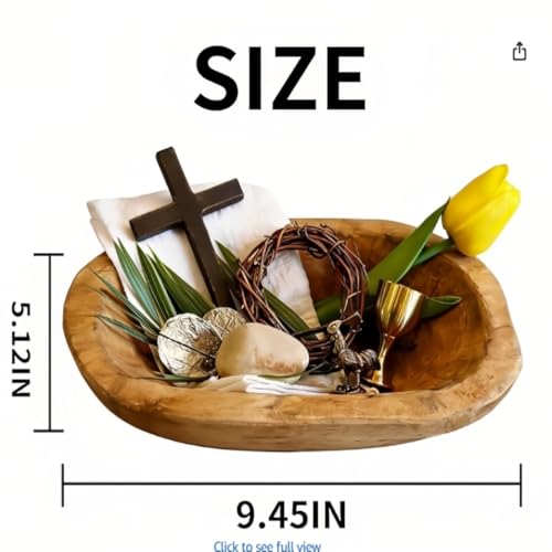 Oh Remember Christian Easter Resurrection Faith Keepsake Set, 8 Symbolic Pieces with Wooden Cross, Crown of Thorns, Gold C...