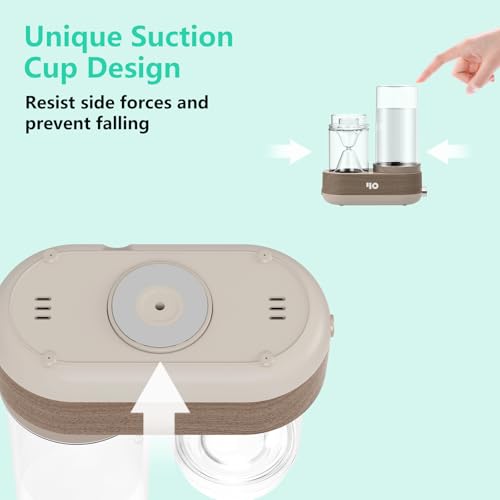 Y&O Glass Essential Oil Diffuser, 1600ml Steam Aromatherapy Diffuser with Glass Reservoir Auto-Off, Natural Fragrance Oil ...