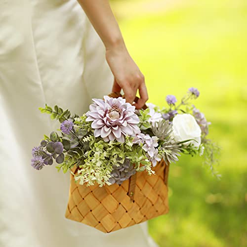 Serra Flora Artificial Flowers Combo for DIY Centerpieces Arrangements Wedding Bridal Bouquet Table Chair Candle Holder Ba...