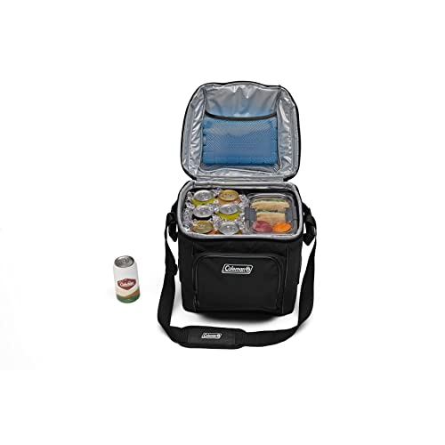 Coleman Chiller Insulated Soft Cooler, Leakproof 9/16/30 Can Cooler with 12+ Hour Ice Retention, Made with Recycled Materi...