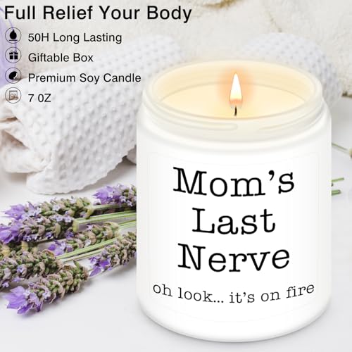 Homsolver Gifts for Mom from Daughter Son, Best Mom Gifts, Funny Mom, Birthday Thanksgiving for Mom Stepmother Adoptive Mo...