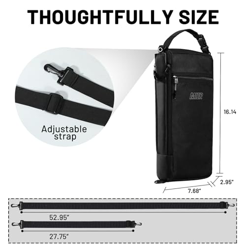 MIER Golf Bag Cooler Insulated Soft Cooler Bag Golf Accessories for Men 9 Cans Portable Beer Cooler Sleeve for Picnic Beac...
