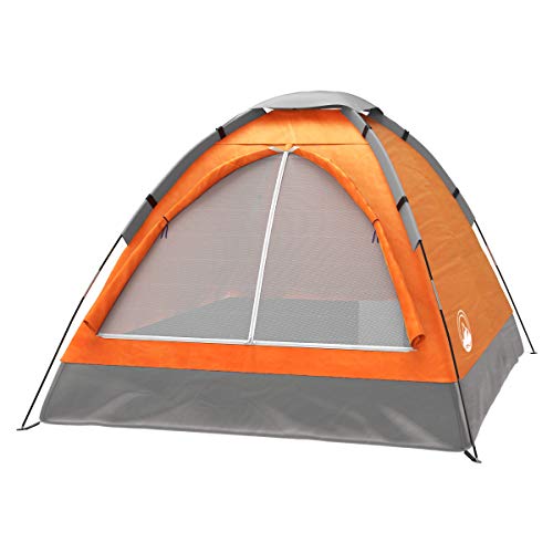 2 Person Camping Tent with Rain Fly and Carrying Bag – Lightweight Outdoor Pop Up Tents for Camping Essentials, Music Fest...