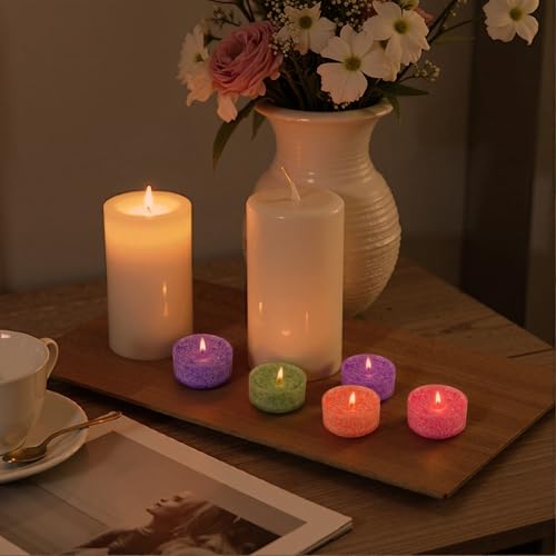 Tealight Candles for Women 16 Pack Aromatherapy Scented Candles Small Candle Gift Set for Women with 16 Scents Long-Lastin...