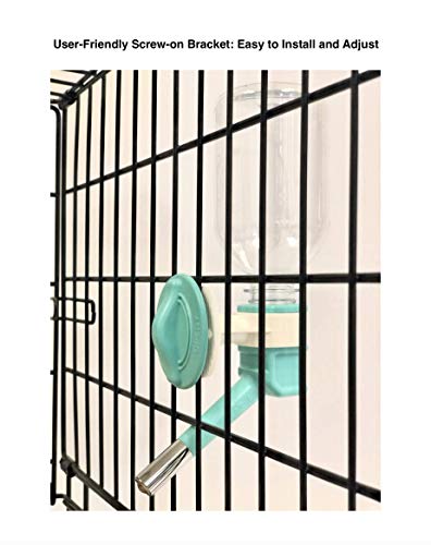 Choco Nose Patented No-Drip Water Bottle/Feeder for Puppies/Toy-Small Breed Dogs/Rabbits/Cats/Chinchillas and Other Small ...
