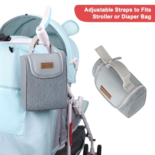 Accmor Breastmilk Cooler Bag, Insulated Baby Bottle Cooler Tote Bags for Nursing Mom Daycare, Portable Breast Milk Cooler ...