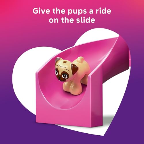 LEGO Friends Puppy Playground Pretend Play Building Toy - Creative Storytelling Playset for Girls & Boys, Ages 4+ - Includ...