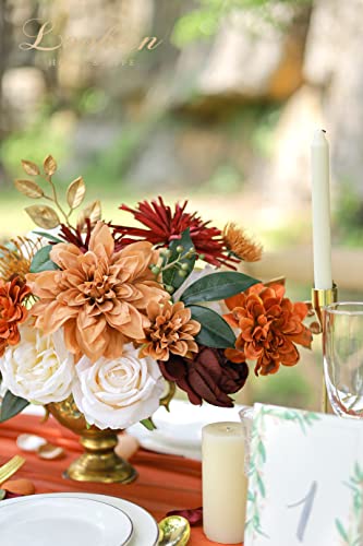 Lookein Artificial Flowers for DIY Wedding Decoration Bridal Bouquet Table Centerpieces Flower Garland Arch Flower Decorat...