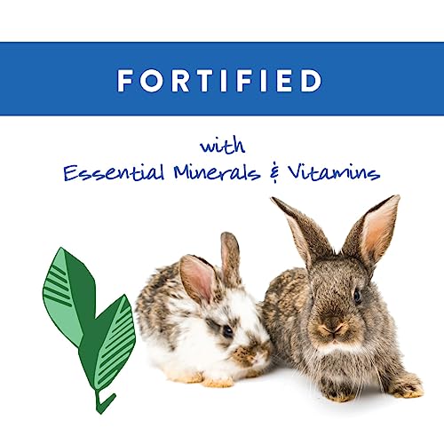 Small World Rabbit Food, Complete Feed, Pelleted Food for Rabbits, Fortified with Essential Vitamins & Minerals for Daily ...