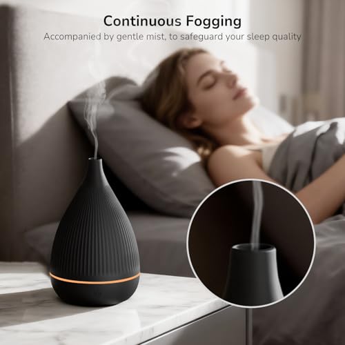 Ultrasonic Essential Oil Diffuser, Home Fragrance Aroma Diffuser with Auto Shut-Off, Color Change Night Light & Ultra-Quie...