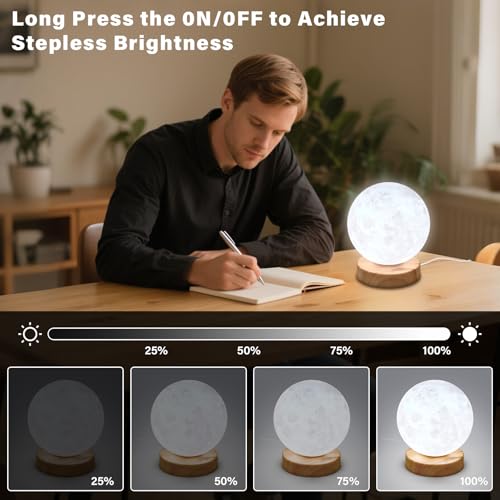 Doraubia Light Therapy Lamp,10000 Lux Sun Lamp with 3 Color Temperatures,Stepless Brightness,Timer & Memory Function, Happ...