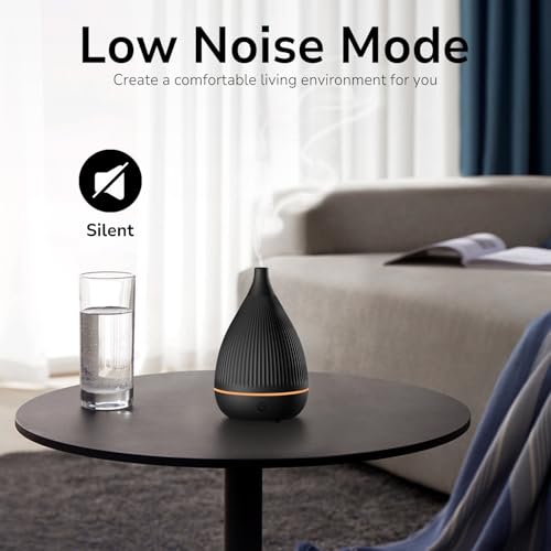 Ultrasonic Essential Oil Diffuser, Home Fragrance Aroma Diffuser with Auto Shut-Off, Color Change Night Light & Ultra-Quie...