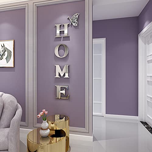 Doeean Home Wall Decor Letter Signs Acrylic Mirror Wall Stickers Decorations for Living Room Bedroom Home Decor Wall Decal...