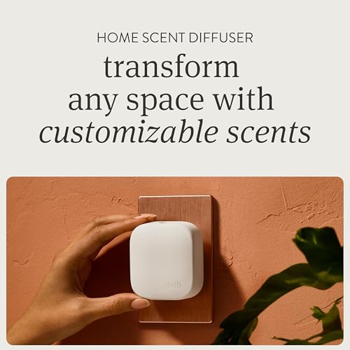 Drift Home Scent Diffuser Starter Kit in Wild Lavender - Adjustable and Long Lasting Diffuser Aroma - Clean Ingredients, P...