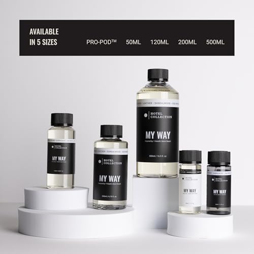 Hotel Collection - My Way Essential Oil Scent - Luxury Hotel Inspired Aromatherapy Scent Diffuser Oil - Lush Sandalwood, W...